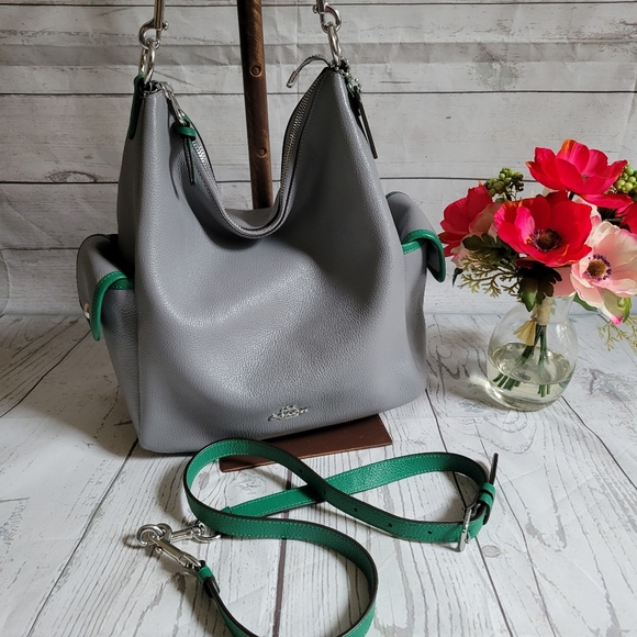 Coach Bags Coach Pennie Pebbled Leather Shoulder Bag Poshmark